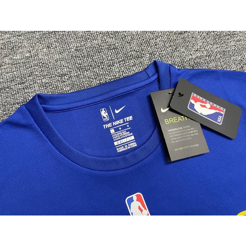 Áo Thun Bóng Rổ Tay Dài Phối Lưới Lakers Warriors Speedboats Mau Khô Giữ Ấm Khi Chơi Thể Thao