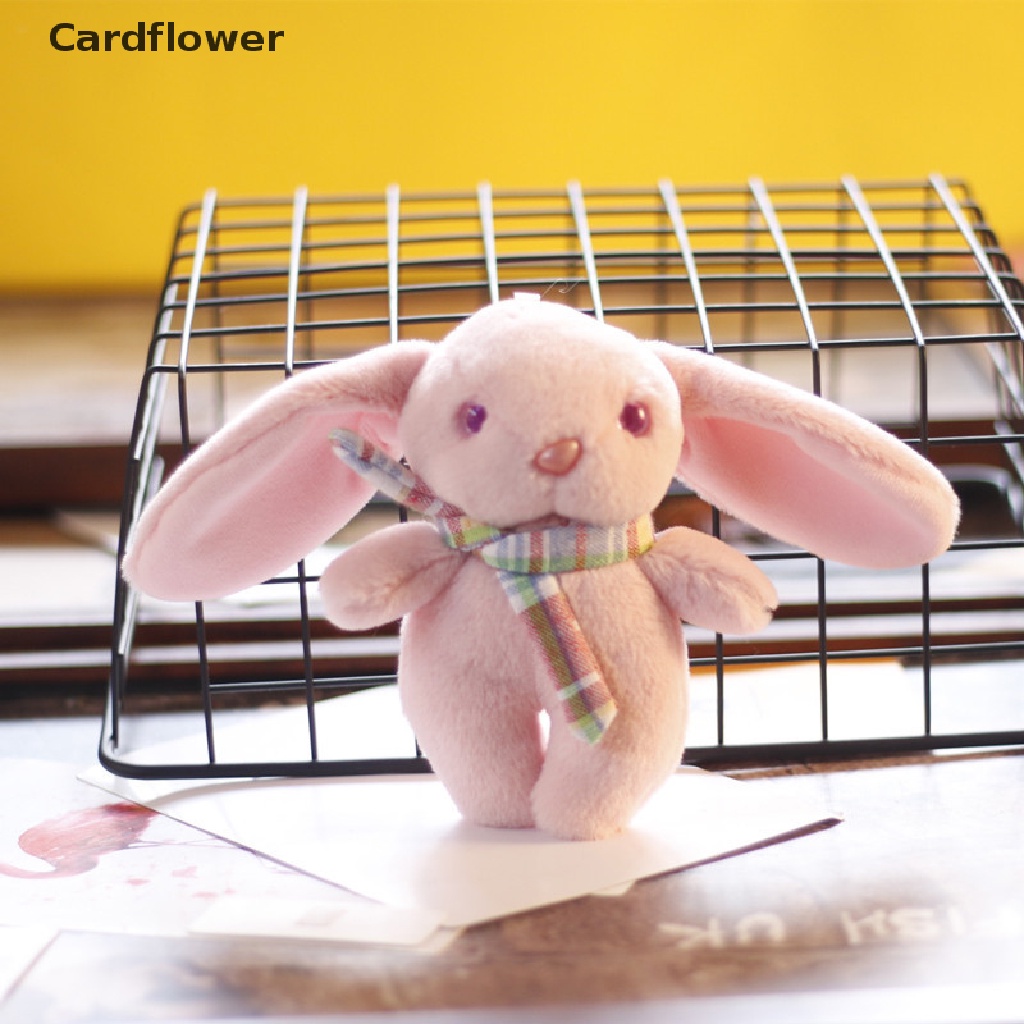 &lt; Cardflower &gt; Móc Khóa Đồ Chơi Nhồi Bông PP Cotton Phong Cách Hàn Quốc