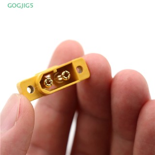 [GOGJIG5] XT60E-M Mountable XT60 Male Plug Connector For RC Models Multicopter UOO