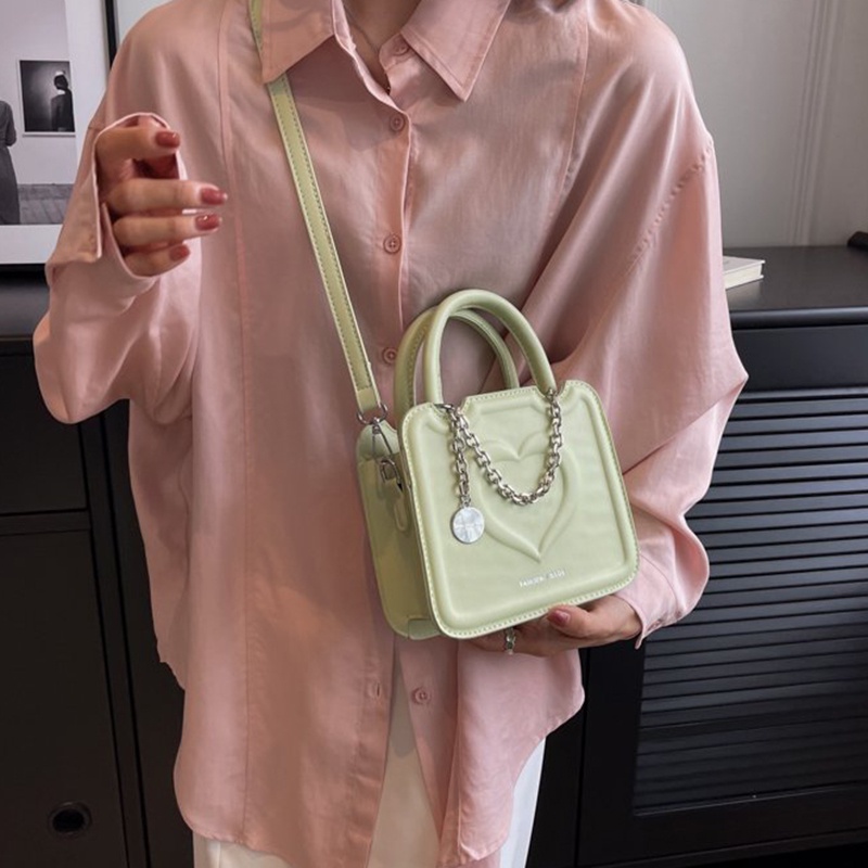 Ielgy Túi messenger Đeo Vai niche Màu Kẹo Chất Lượng Cao Thiết Kế Cảm Giác Cho Nữ