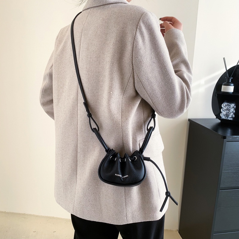 Túi Da JASMIN NOIR PU Đeo Chéo Vai Thiết Kế Đơn Giản Dành Cho Nữ