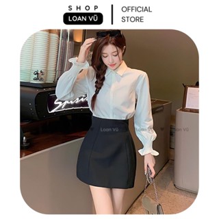 [BIGSIZE] Chân váy A dáng ngắn chất kaki mềm ms881