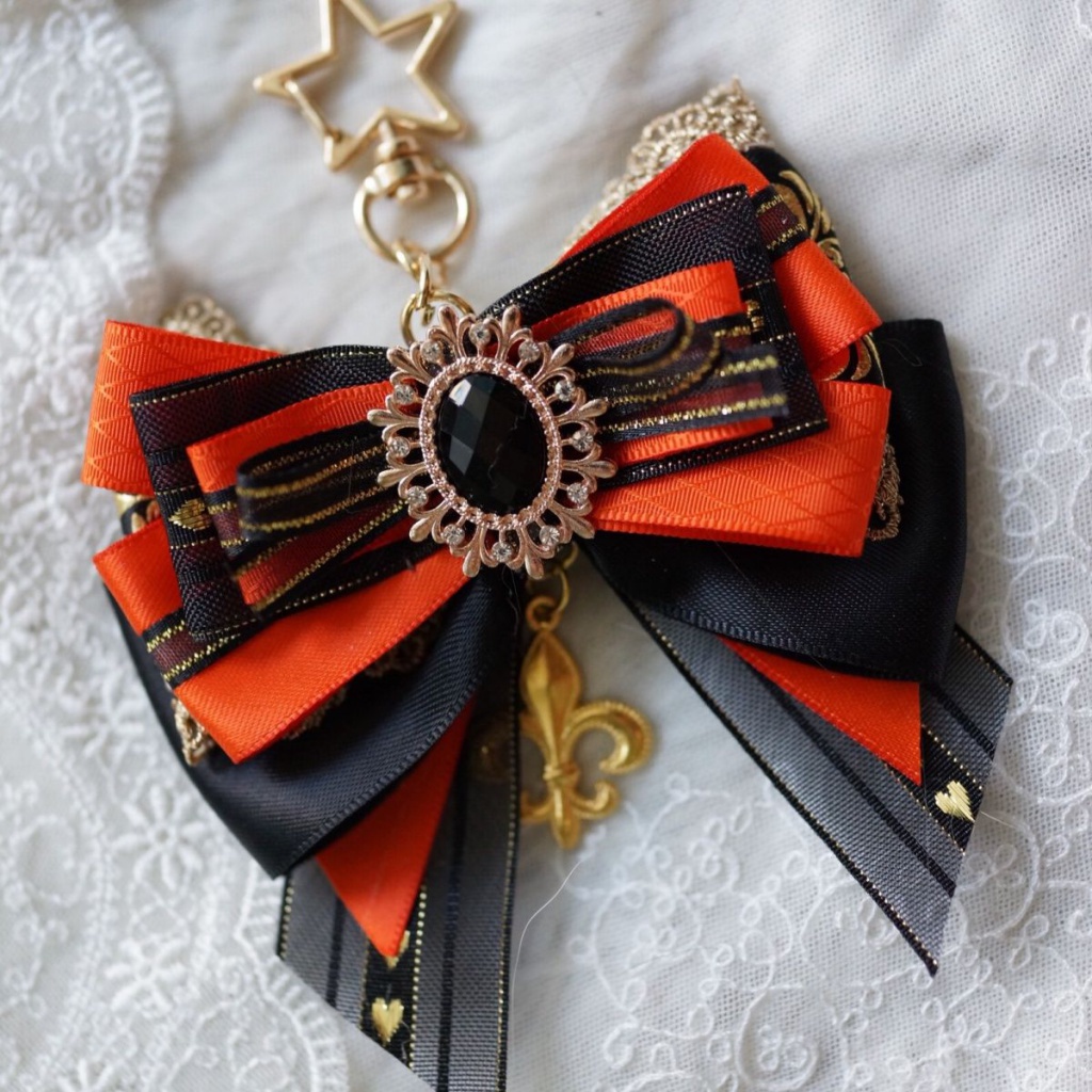 Móc Khóa Hình Nơ Ấn Tượng Phụ kiện túi xách, nơ, mặt dây chuyền, móc khóa