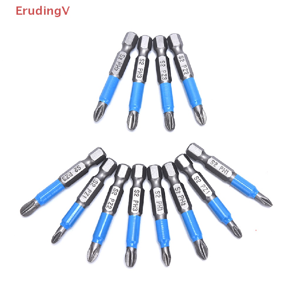 Bộ 12 Mũi Tuốc Nơ Vít Điện Một Mặt Chống Trượt PH 50mm