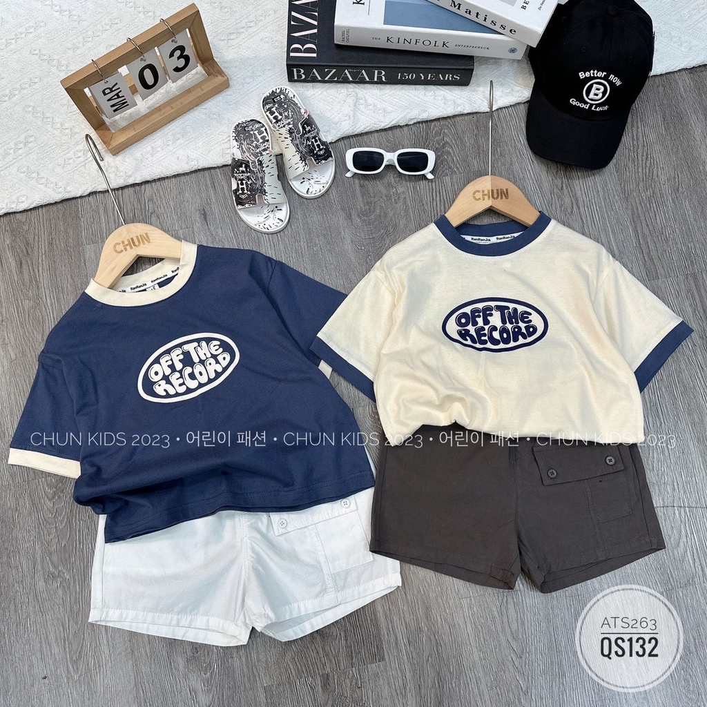 ATS263 - ÁO Pull OFF THE RECORD cho Bé