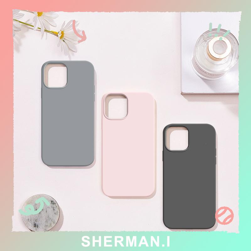 Ốp Điện Thoại Silicon Cát Chảy Màu Hồng Cho iPhone 11/13/11promax/12promax/13promax/14promax-SN