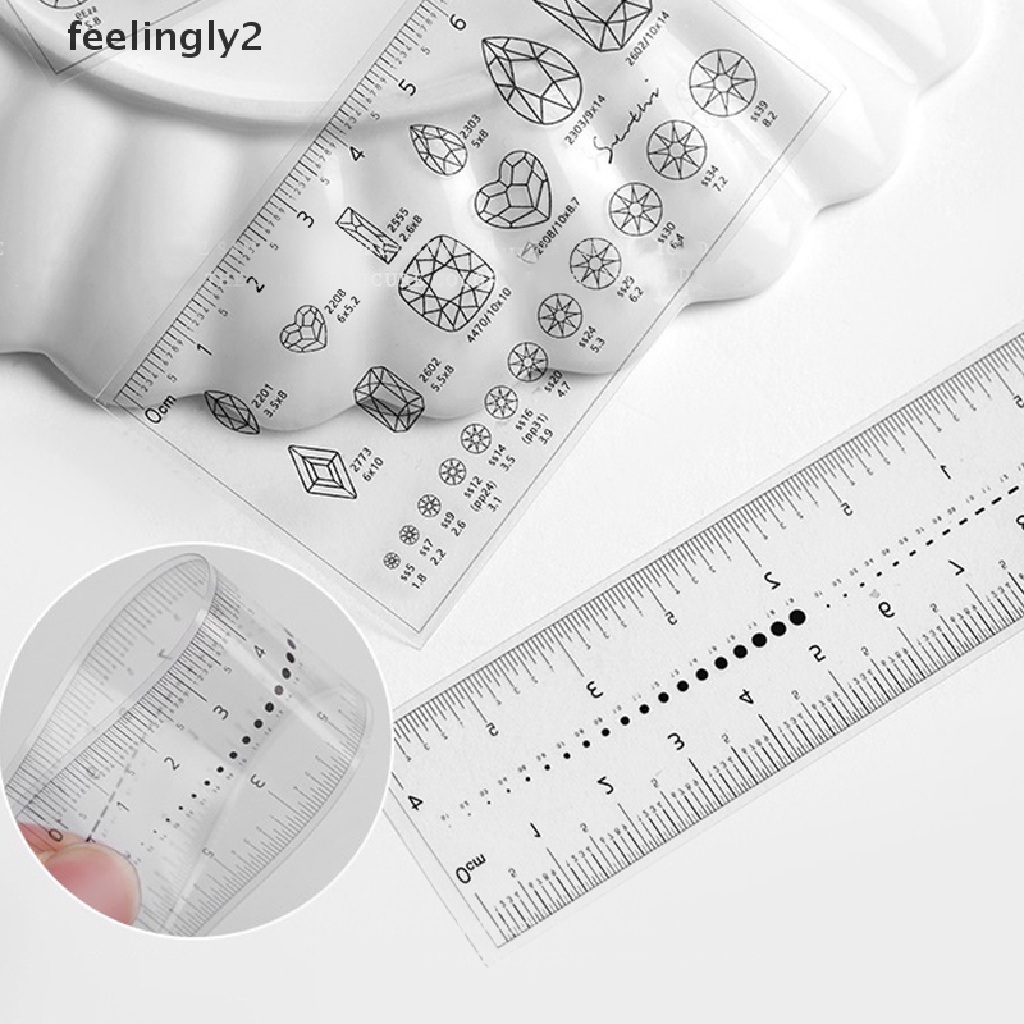 [Hàng Có Sẵn] Thước Đo Kích Thước Rular Cho Đánh Dấu Tốt Nghiệp Giả Mềm Mại (F)