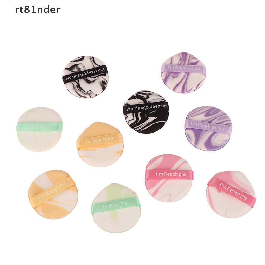 Set 7 Mút Trang Điểm Hình Tròn Có Thể Sử Dụng Dạng Ướt Và Khô