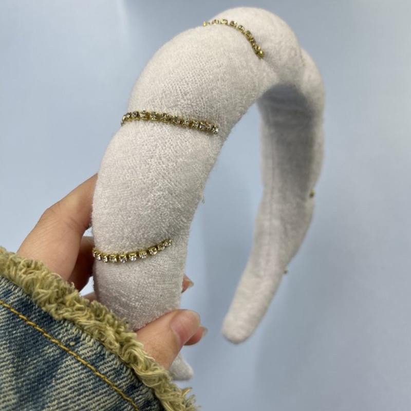 Flgo Băng Đô Dạng Xoắn Đính Đá Thời Trang Cho Nữ