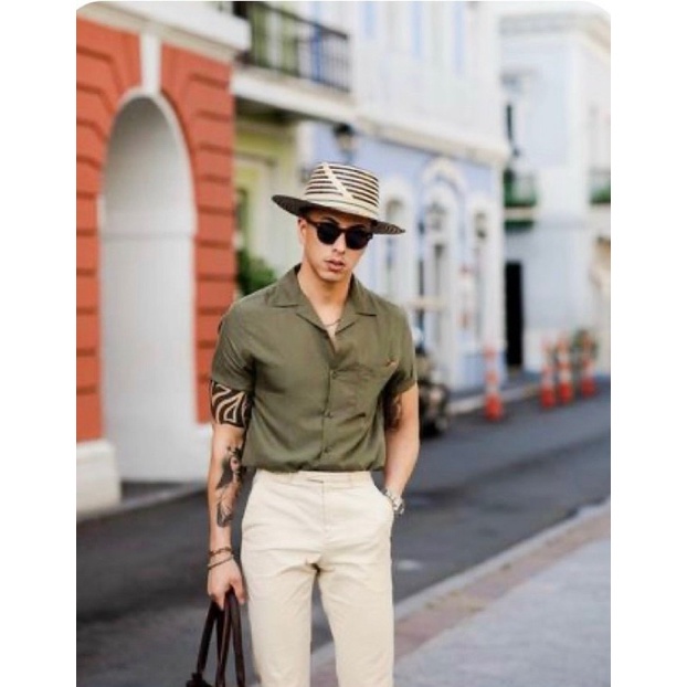 HÀNG VNXK - Áo sơmi linen đẹp xuất sắc - SMUN8