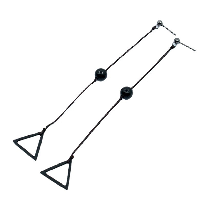 Khuyên Tai Màu Đen Hóa Trang Nhân Vật Chainsaw Man Hungry Devil Makima