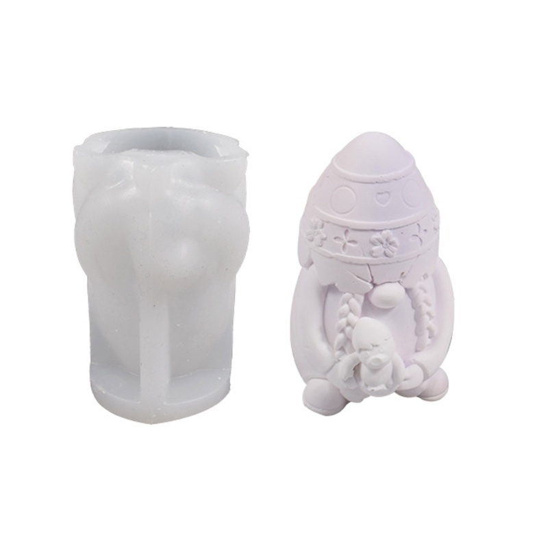 Khuôn Silicone Tạo Hình Gnome Trang Trí Nhà Cửa