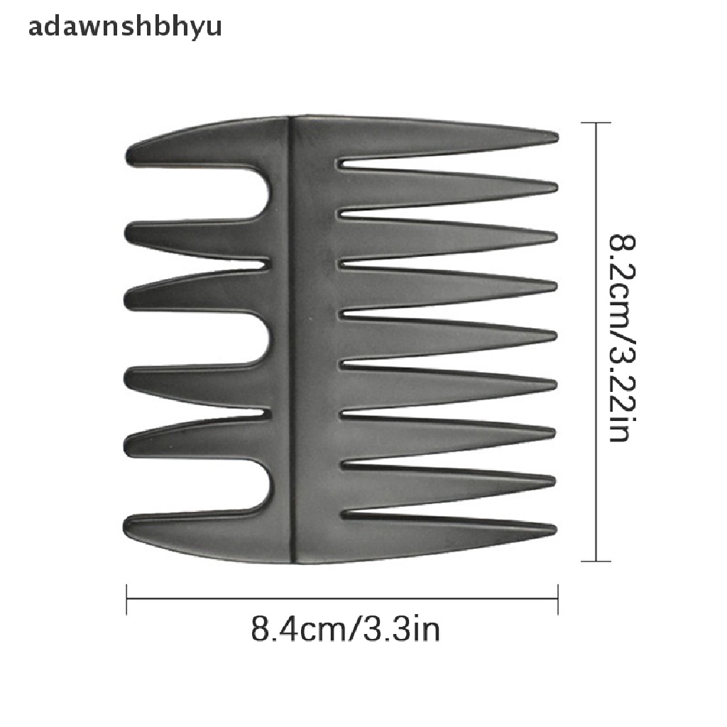 Lược Chải Tóc Hai Mặt Răng Lớn Tiện Dụng Cho Nam