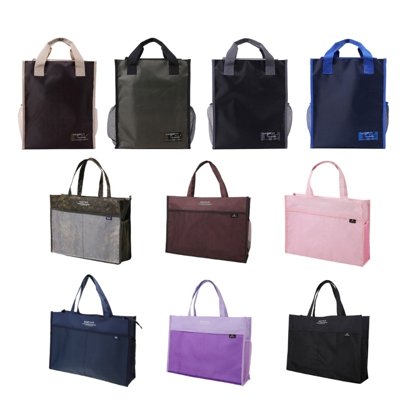 Túi Đựng Giấy Tờ A3 Có Tay Cầm Và Khóa Kéo Sức Chứa Lớn Tiện Dụng