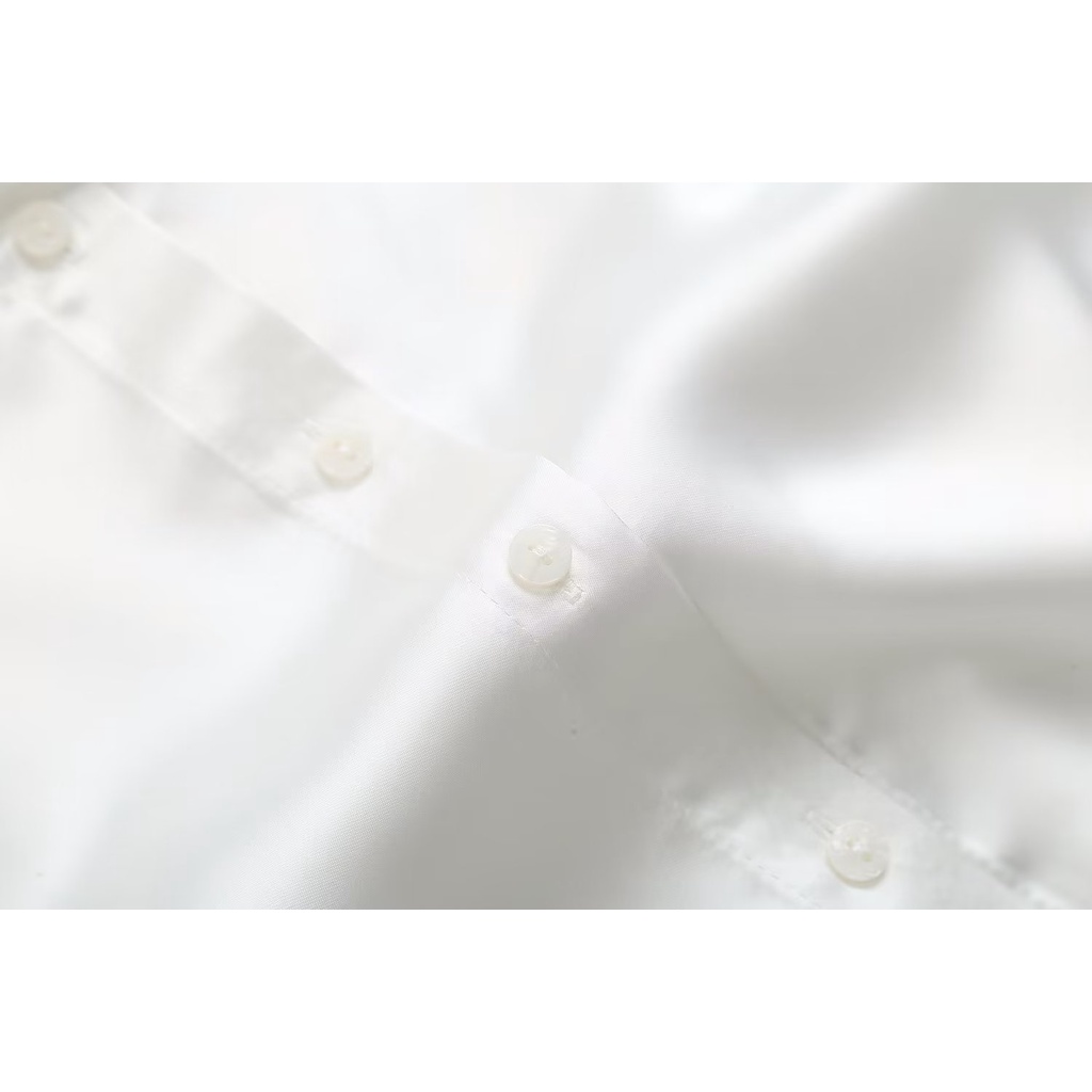 Áo Choàng Sơ Mi Zara Màu Trơn Cổ POLO Cột Dây Thời Trang Xuân Hè Cho Nữ Có 23 Kiểu2307512