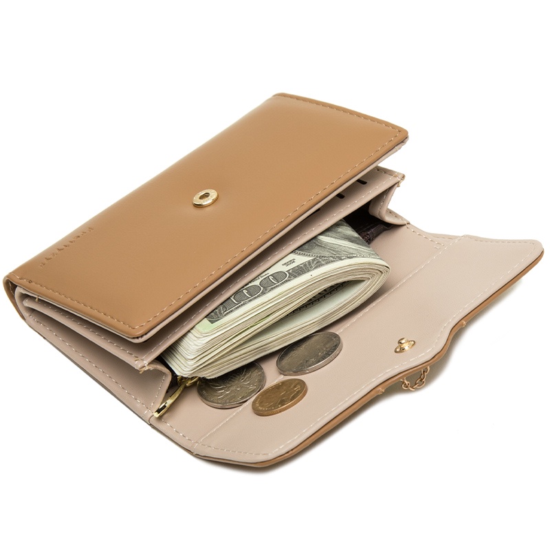 Ví Gấp Ba Thời Trang Xinh Xắn Dành Cho Nữ