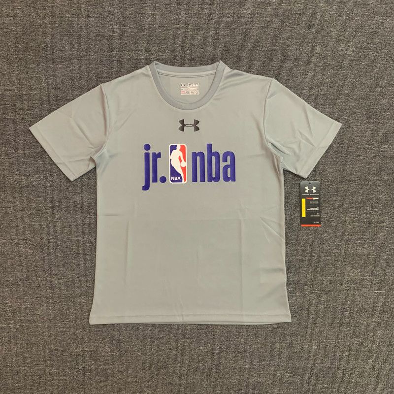 Áo Thun Bóng Rổ Tay Ngắn 3V3 Màu Đen Chất Liệu Khô Thoáng Nhanh Phong Cách Mỹ