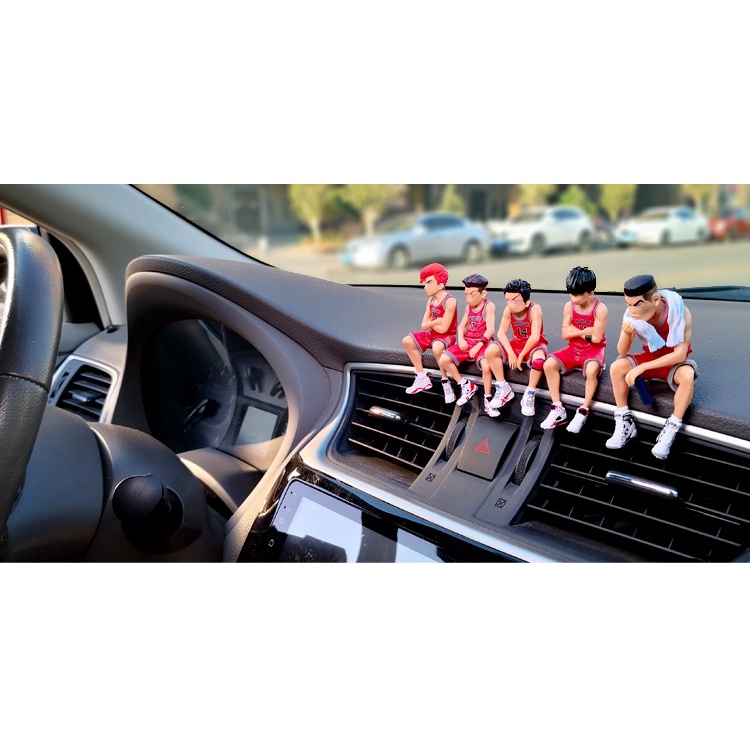 Đồ trang trí Nhân Vật Hanamichi Sakuragi Trong SLAM DUNK Trang Trí Xe Hơi