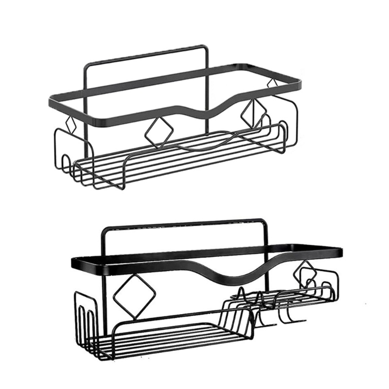 Giá Đỡ Đựng Dầu Gội / Mỹ Phẩm Đa Năng Gắn Tường Không Cần Đục Lỗ Cho Nhà Tắm