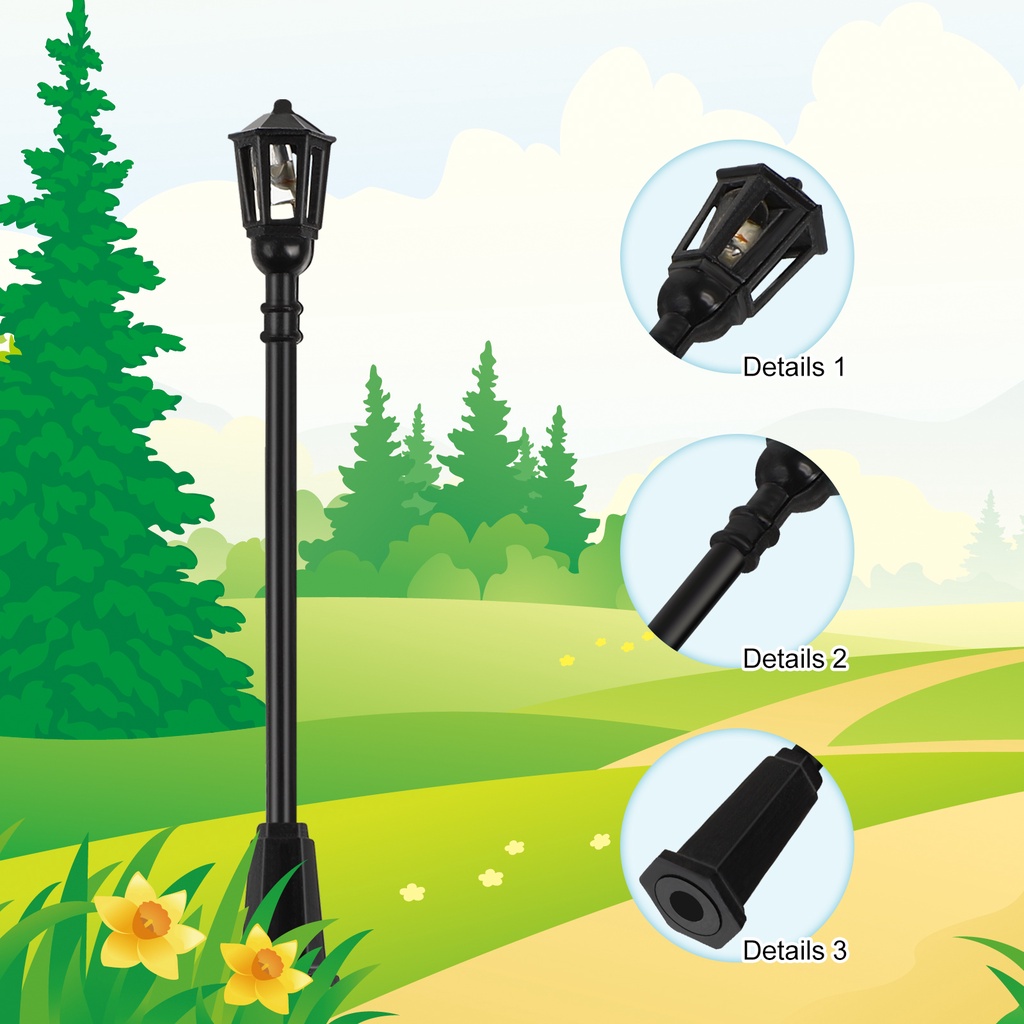 Set 20 Đèn Led Mini Chạy Bằng Pin Dùng Trang Trí Đường Phố Dioramas