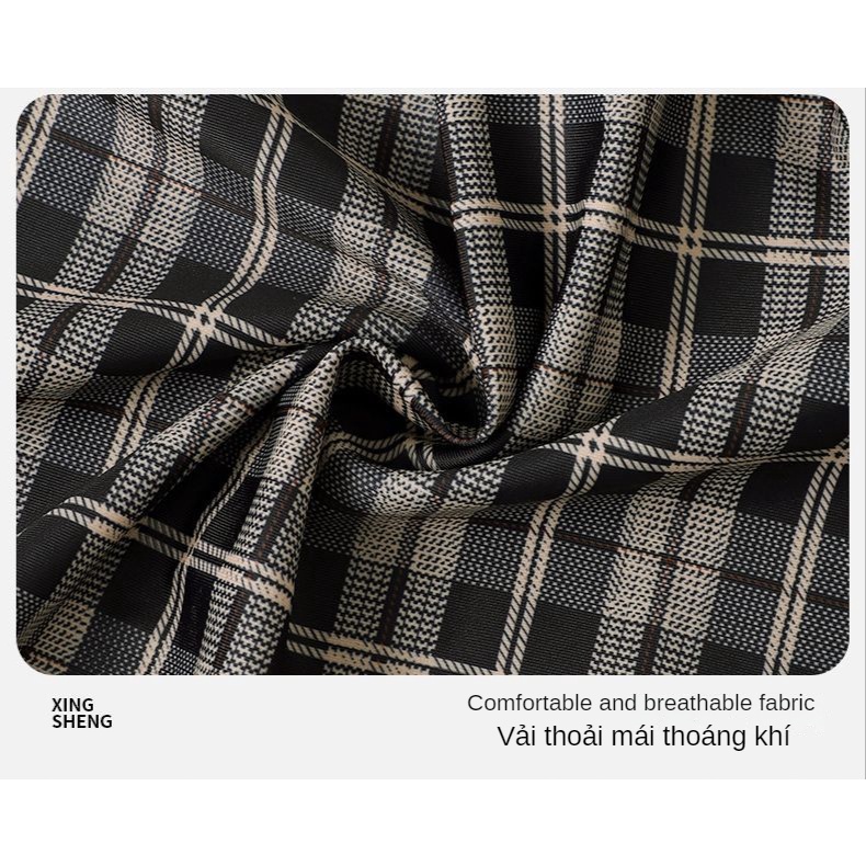 Bộ Đồ Bơi Hai Mảnh Họa Tiết Sọc Caro Thời Trang Mùa Hè 2023 Cho Nữ