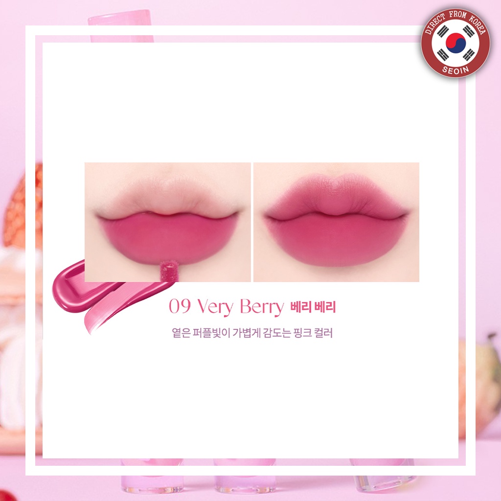 Son Tint DASIQUE Berry Mịn Màng Như Nước - Seoin