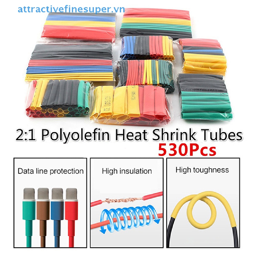 530 Ống Co Nhiệt Polyolefin 2: 1