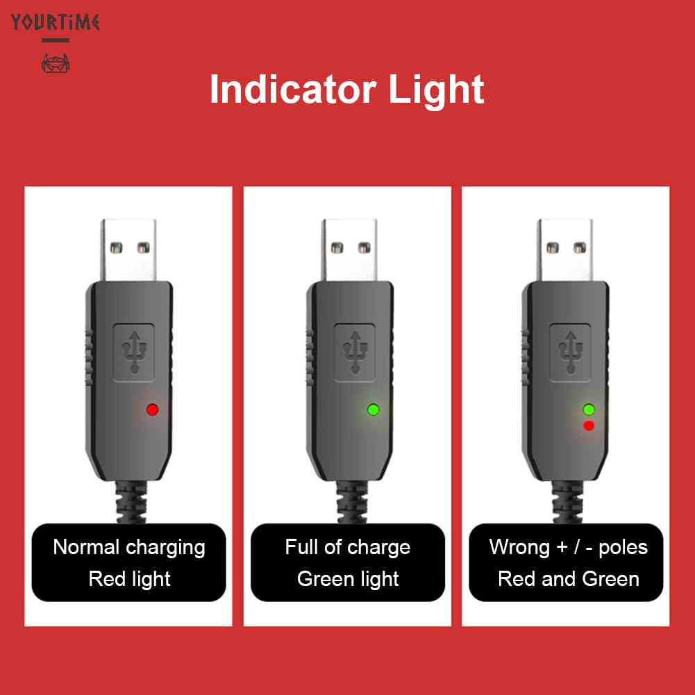 Kẹp Kết Nối Bộ Đàm Kèm Sạc USB Tiện Dụng