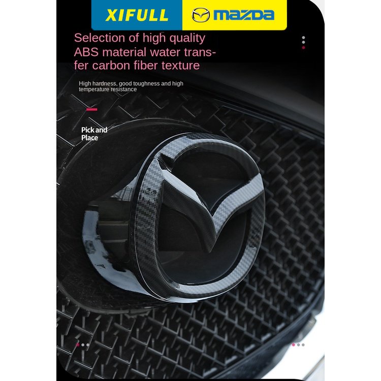 Biển Hiệu Trang Trí Trước Và Sau Cho Xe Hơi Mazda CX5 2017-2021 Mazda Cx517-21 Mazda CX5 CX-5