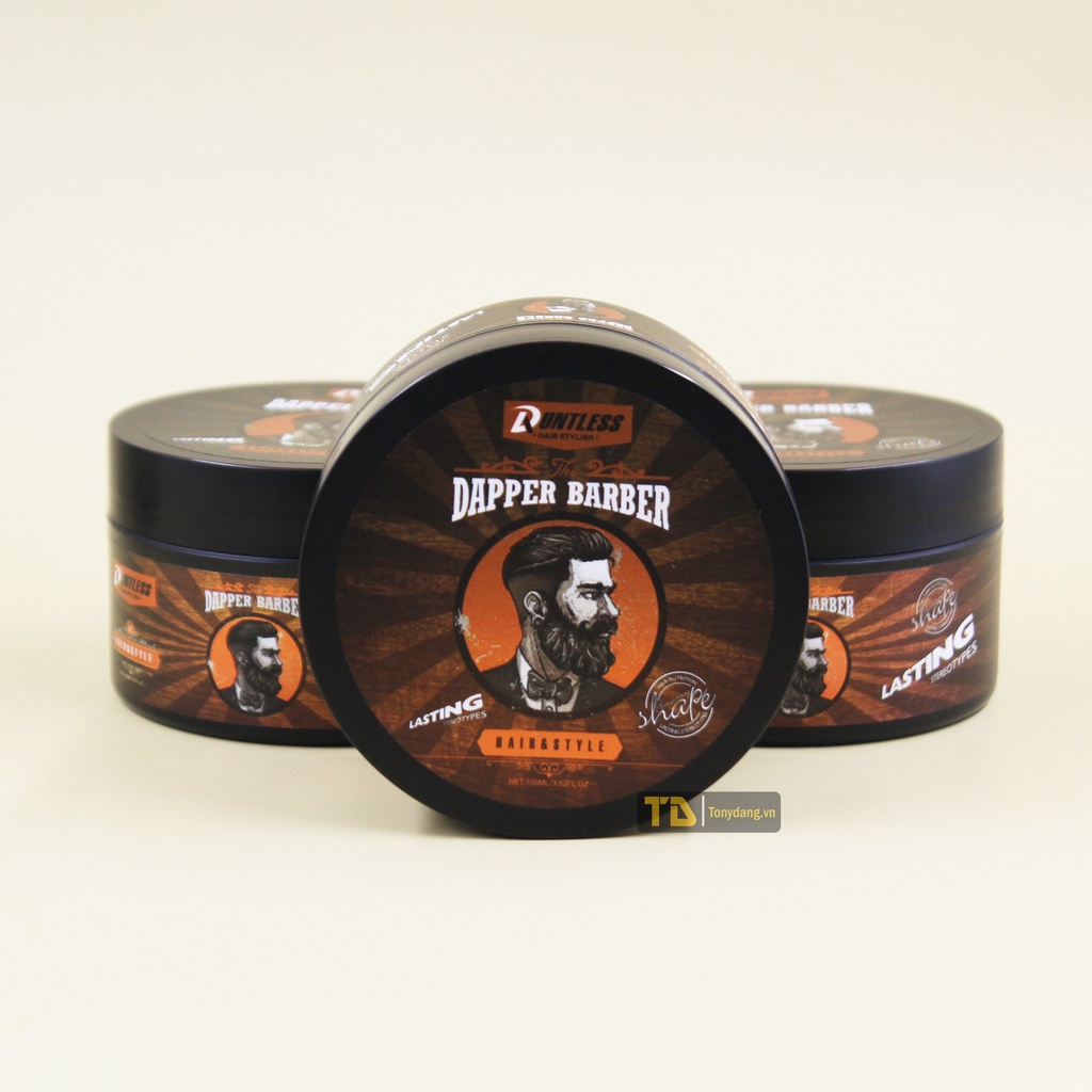 Sáp Keo vuốt Tóc Thơm Tạo Kiểu Tóc Cho Nam Và Nữ DAPPER BARBER DUNLESS