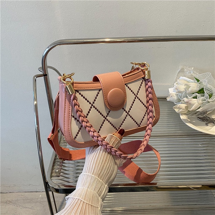 Túi Đeo Vai Hình Thoi Phong Cách Hàn Quốc Cổ Điển Thời Trang Cho Nữ