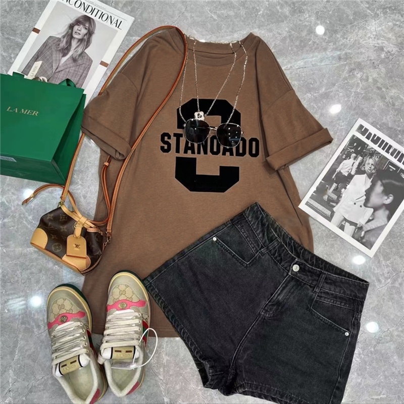 NRVP Áo Thun 100% Cotton Tay NgắN Plus Size Cho Nam Và Nữ