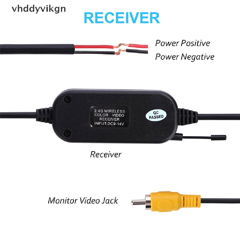 Bộ Truyền Và Nhận Tín Hiệu Video Không Dây VHDD 2.4G Cho Camera Chiếu Hậu Ô Tô Vn VN VN