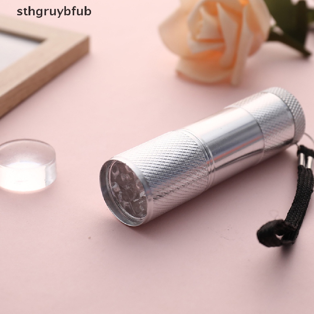 Đèn Pin LED UV Mini Cầm Tay Bằng Silicone