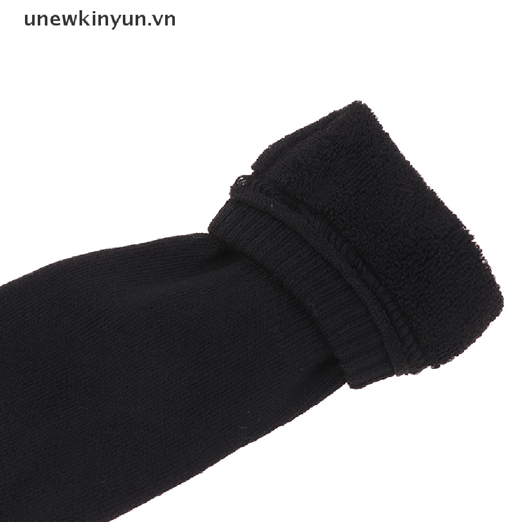 Đôi Tất Ống Chân Dệt Kim Giữ Ấm Mùa Đông Màu Trơn Cho Nữ