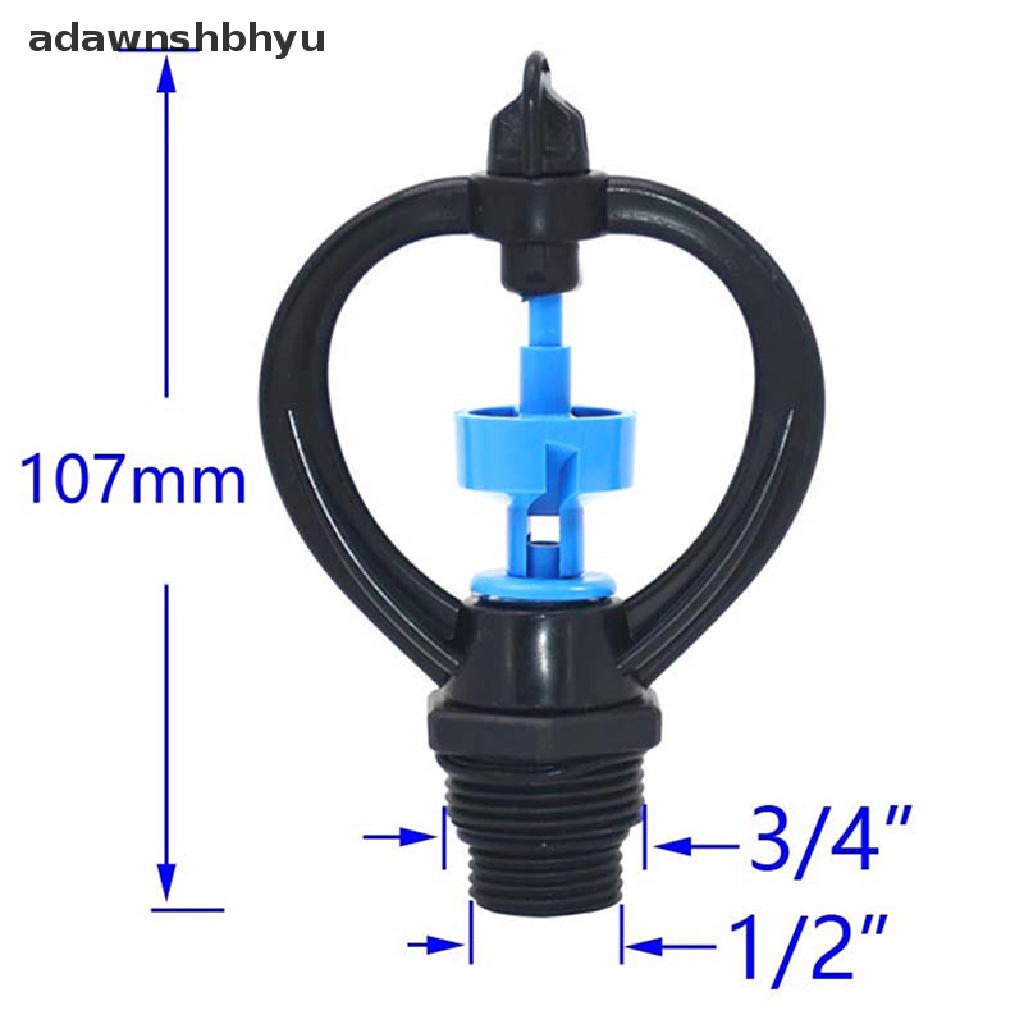 Vòi Phun Nước Tưới Vườn Xoay 360 Độ 1 / 2 3 / 4 Tiện Dụng