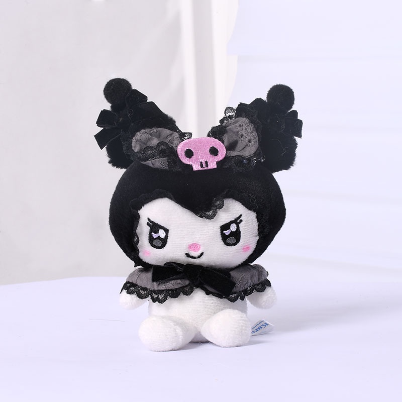 Búp Bê Nhồi Bông Hình Melody Sanrio Kuromi Melody Dễ Thương Cho Bé Gái