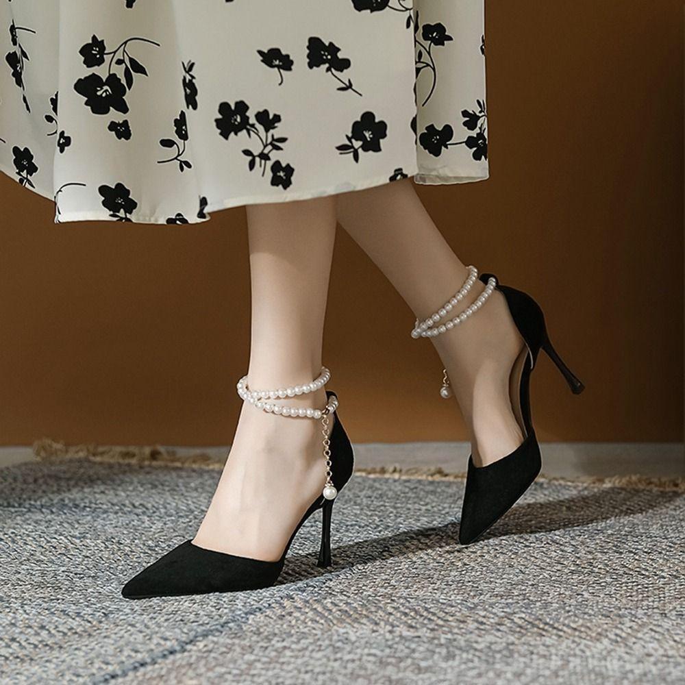 AROMA Phụ Kiện Trang Trí Giày Cao Gót Chống Rơi Thời Trang Cho Nữ