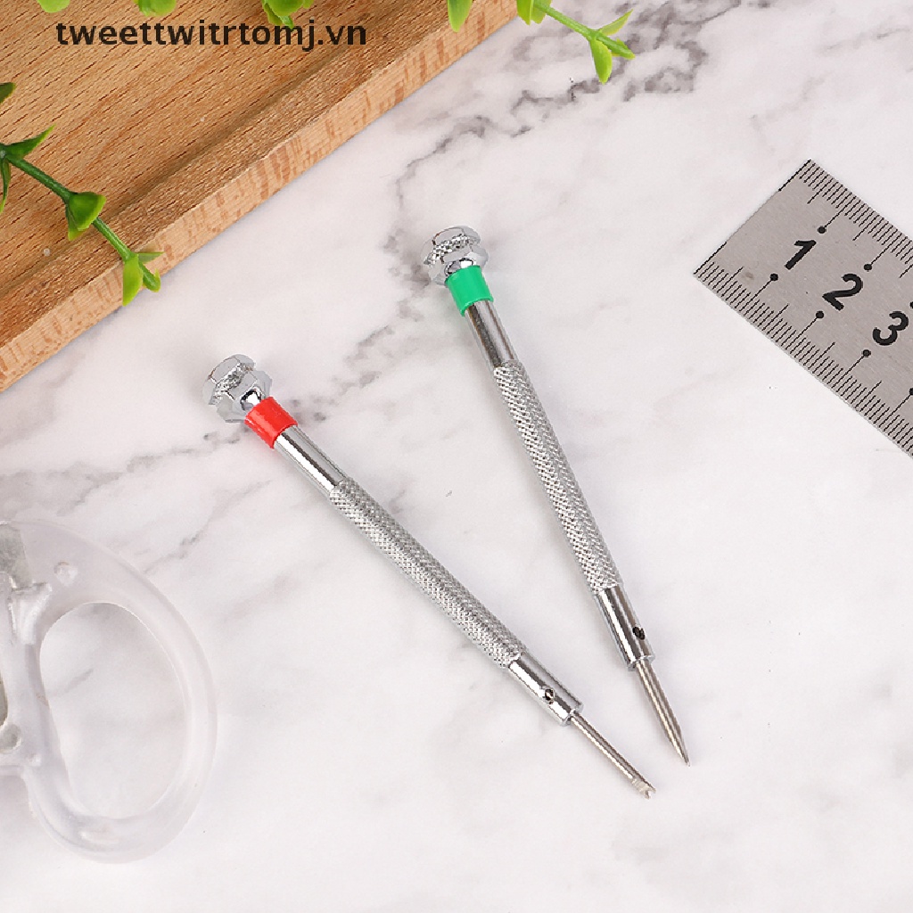 1 Tua Vít 2.0MM 2.5MM Hình Chữ U Bằng Thép Không Gỉ Dùng Sửa Chữa Đồng Hồ
