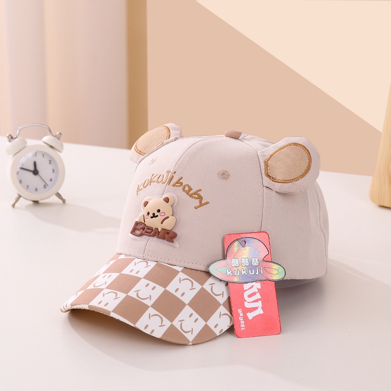 Mũ Lưỡi Trai Cotton In Chữ Đáng Yêu Cho Bé 2-7 Tuổi