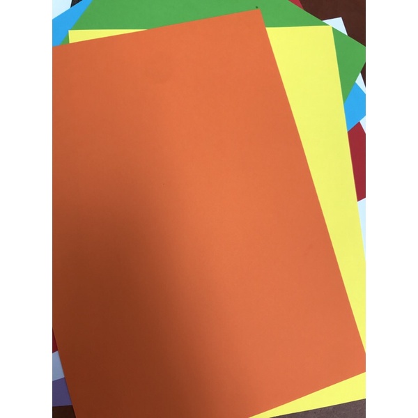 Giấy bìa màu lẻ