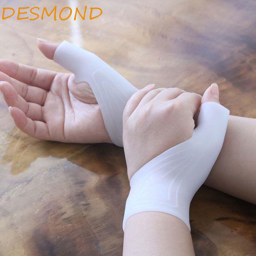 Găng tay silicon nẹp cổ tay và ngón tay cái co giãn hỗ trợ chống đau khớp/ bong gân dễ đeo khi di chuột/chơi thể thao