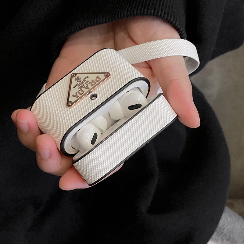 Luxury Brand Airpods Pro Airpods Pro3 1 Airpods2 Bluetooth Headset Protective Sleeve Phone Case for Apple Airpods Pro 2 Leather Sheath Tws Headset Protective Cover