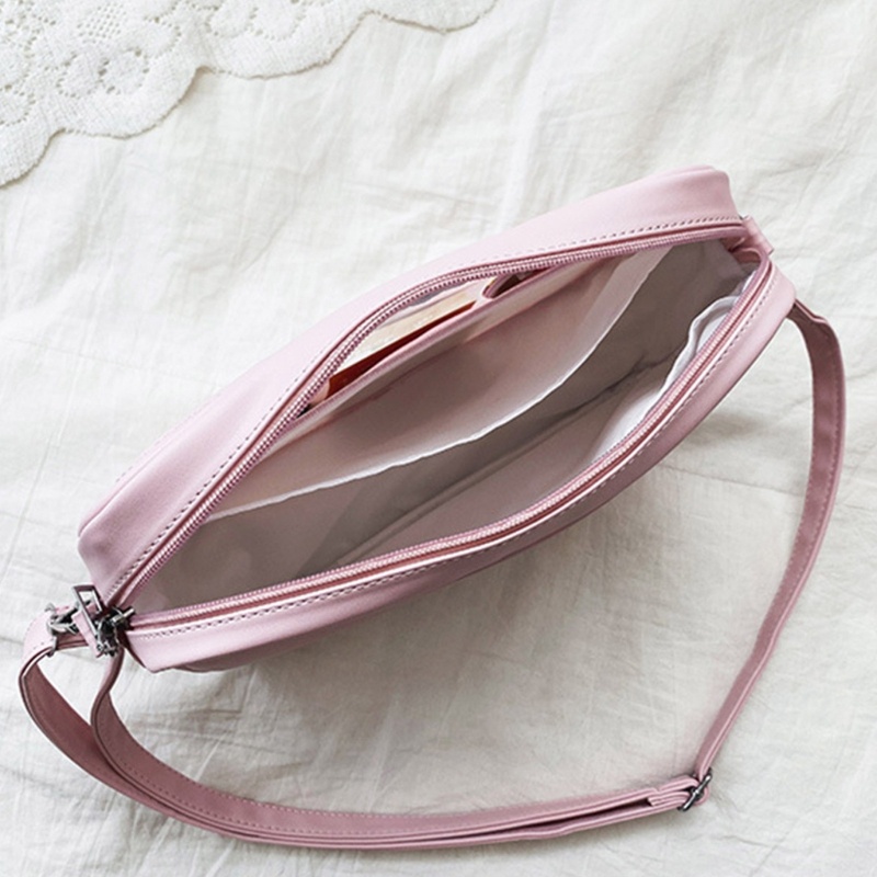 Túi Đeo Chéo Trong Suốt Phong Cách Harajuku Nhật Bản