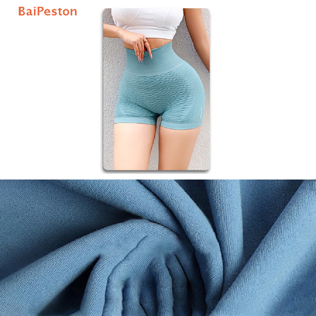 [BaiPeston] Quần ngắn đi xe đạp Lưng Cao Nâng Mông / Đạp Xe / Tập Gym / Yoga Dành Cho Nữ