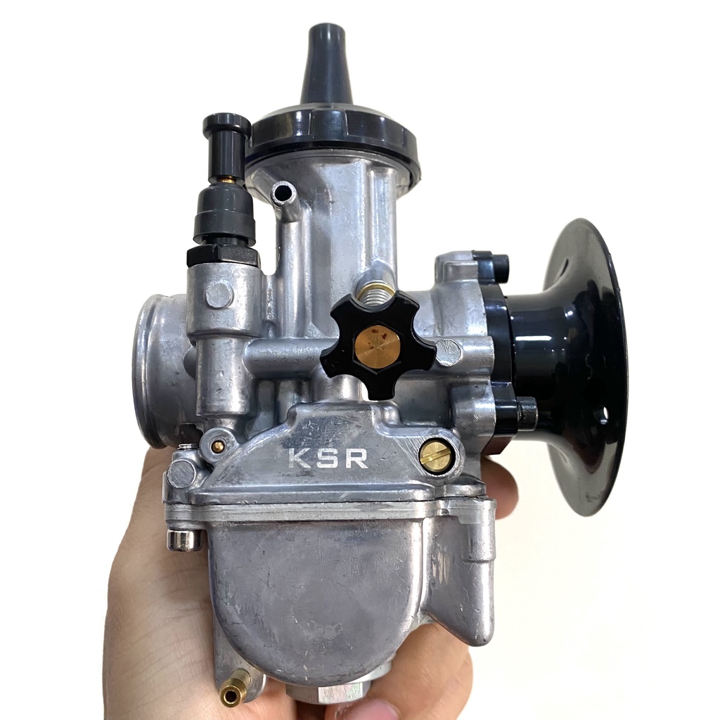 CARBURETOR - Bộ Chế Hòa Khí : nắp chao KSR họng 28mm 30mm 32mm 34mm & Đầu vào dành cho LC135 Exciter 135