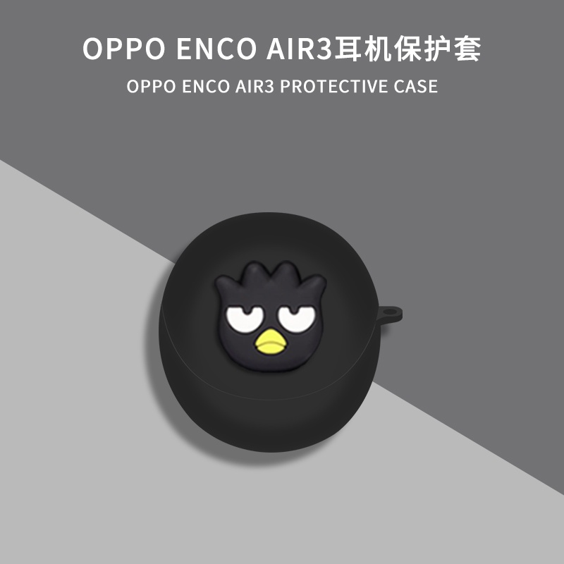 Vỏ Bảo Vệ Hộp Sạc Tai Nghe OPPO ENCO AIR 3 Bằng Silicon Mềm Họa Tiết Hoạt Hình Anime