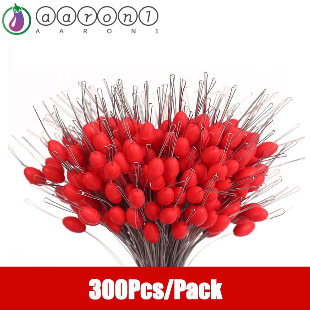 Set 300 phụ kiện silicon trong suốt chặn dây câu cá tiện lợi