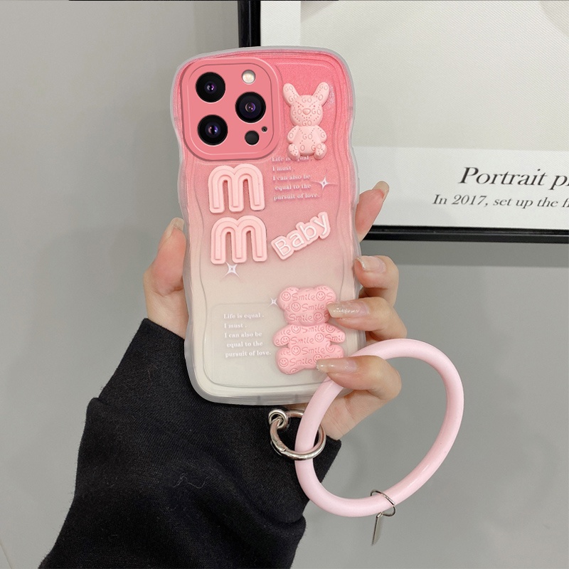 Ốp Điện Thoại Mềm Hình Gấu 3D Cho VIVO 1811 1814 1815 1816 1817 1908 1823 1807 1820 1929 1915 1934 1907