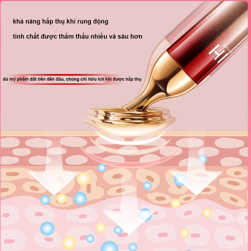 Máy Massage mặt nâng cơ mặt thẩm thấu tinh chất cao cấp HIH  loại tròn